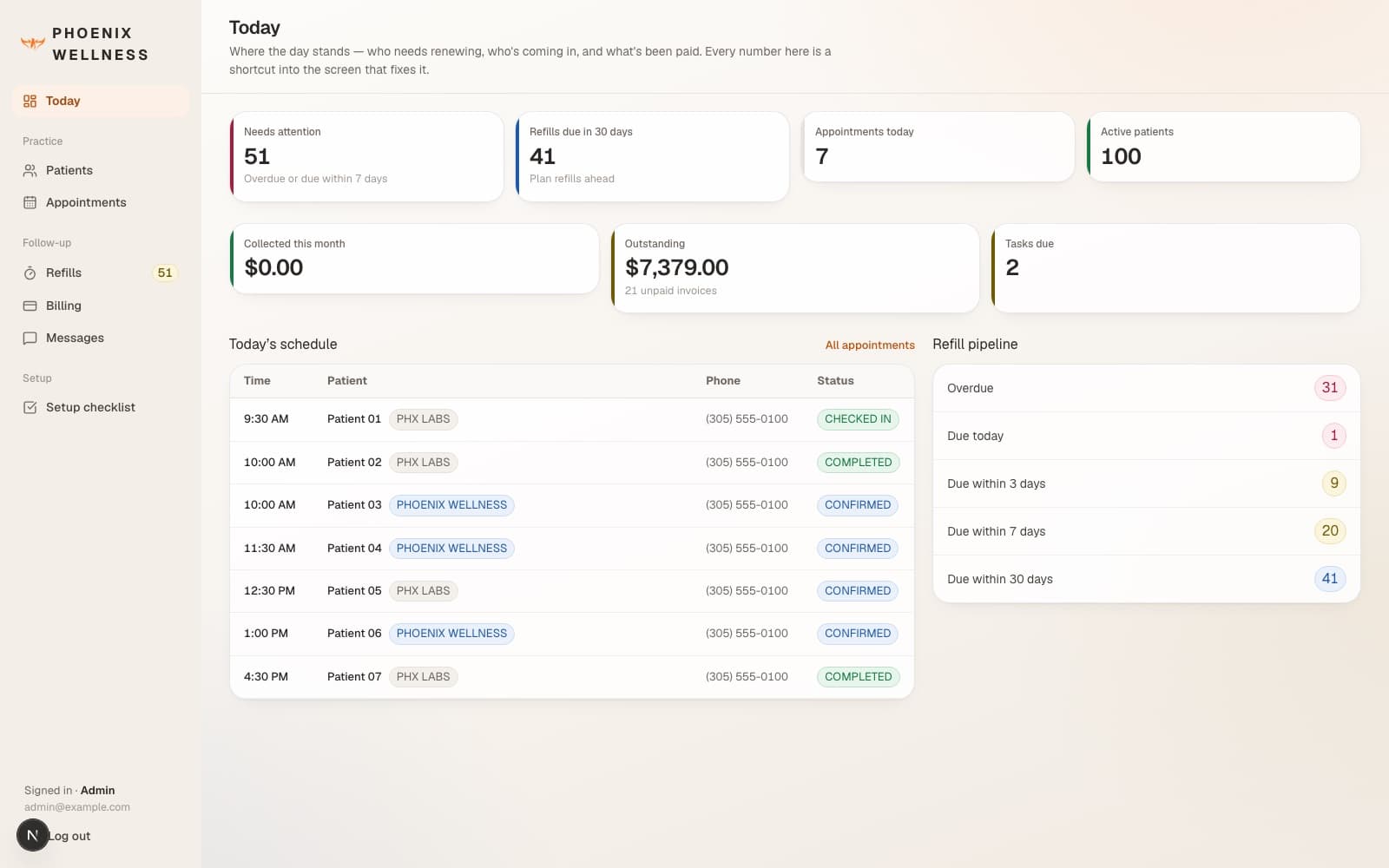 Phoenix Wellness screenshot